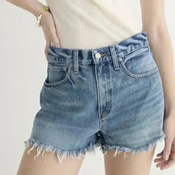 J. Crew Pants - J Crew Relaxed denim short in Baxter Street wash, Item BF378, Size 26